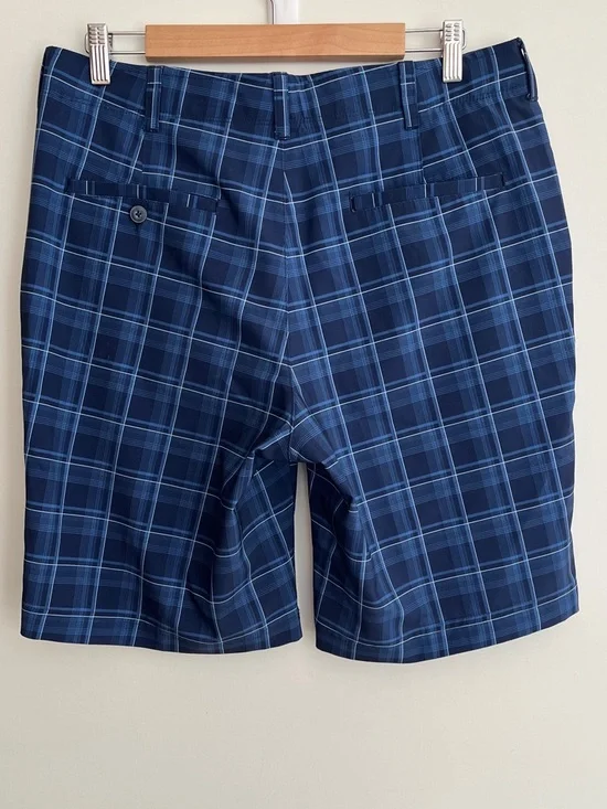 BEN HOGAN Plaid Lightweight Golf Shorts Resortwear Vacation Summer Preppy Casual - Picture 3 of 12